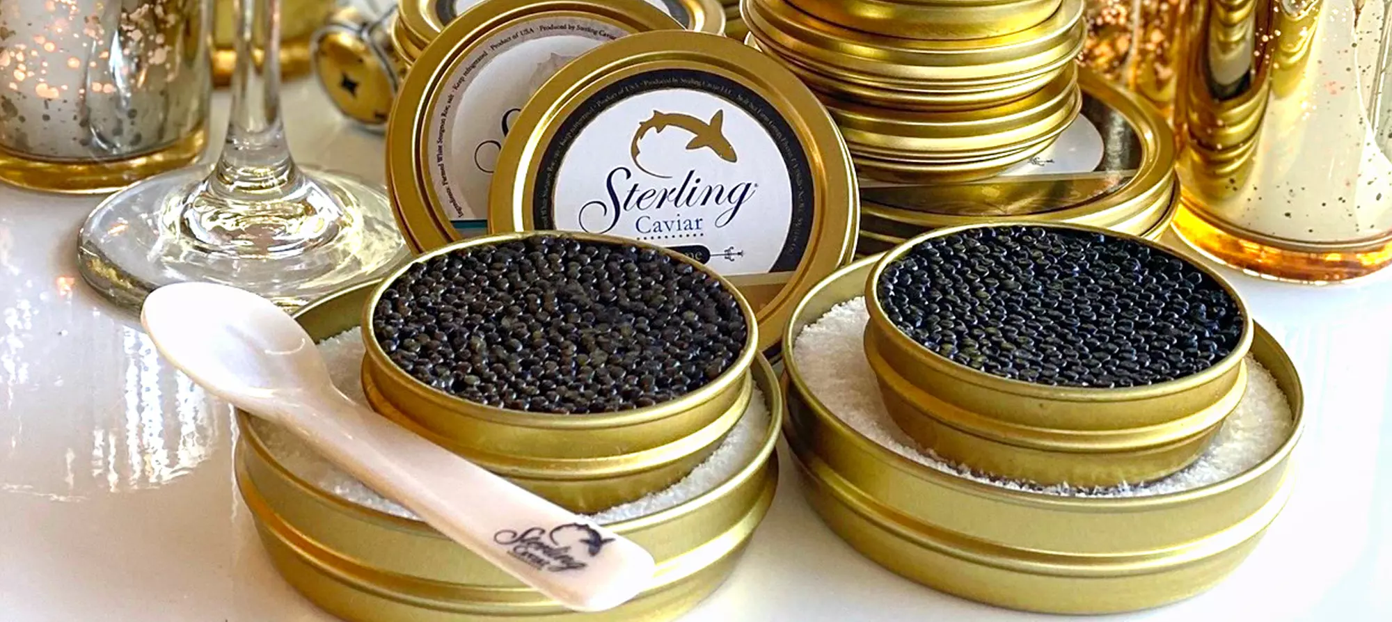 Caviar the luxury and Expensive food
