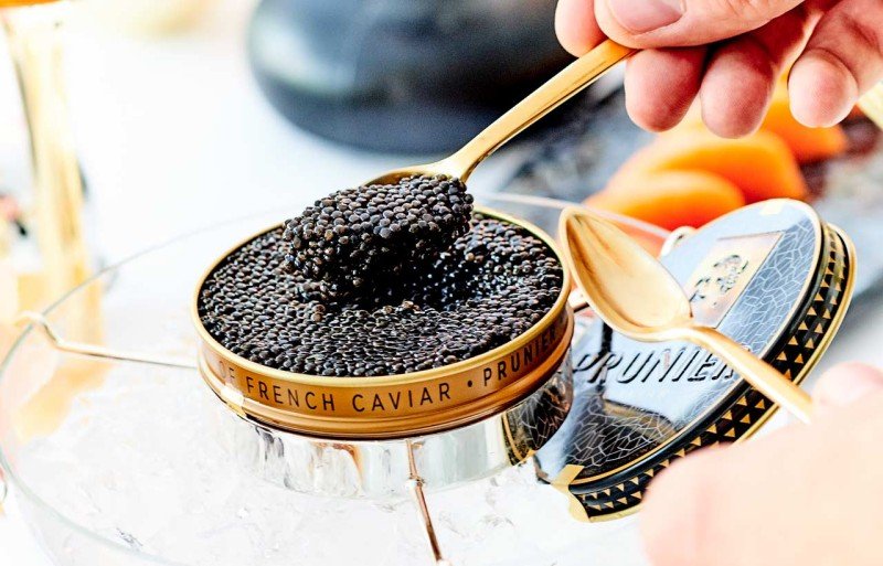 Caviar the most expensive and luxury food